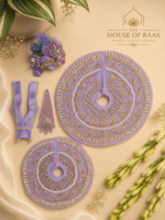 Rajvilas Lavender Poshak - Image 3